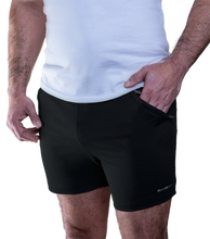 Load image into Gallery viewer, Mid-Length - Black with Gray Zippers